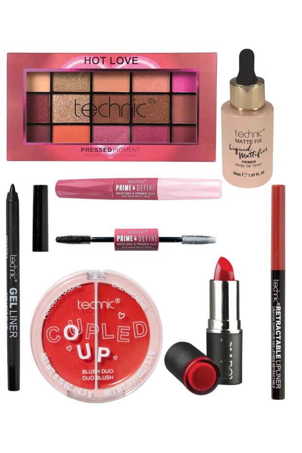 7 Pcs Hot Love Gift Set | Complete Beauty Collection