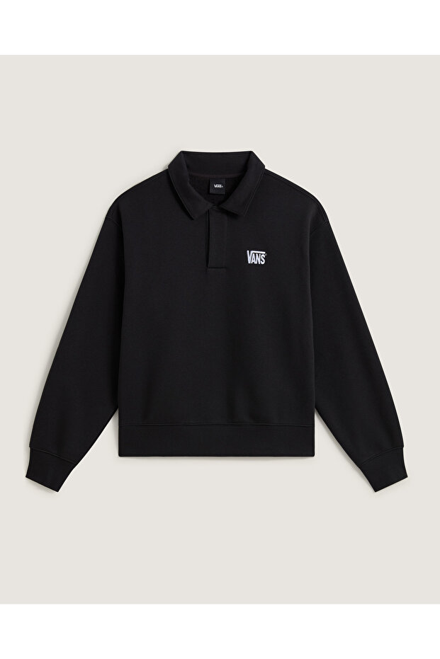 Polo fleece pullover
