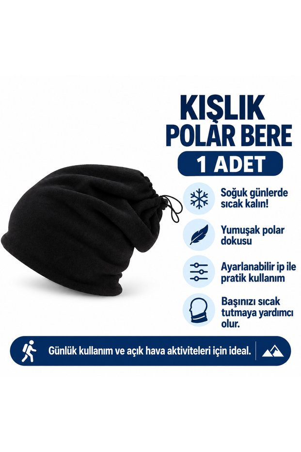 Polar Fleece Is Known as Winter Neckwear.