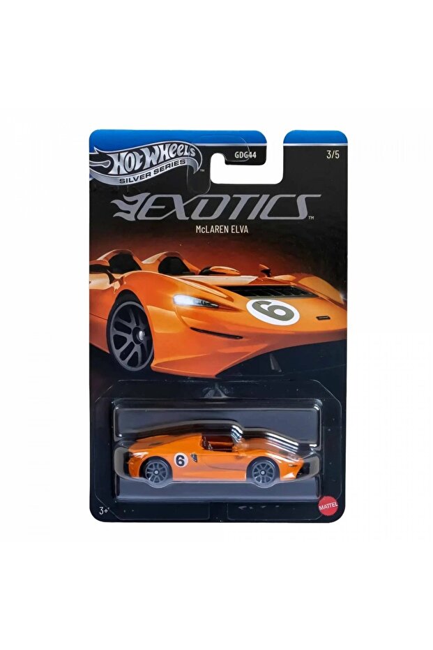 Silver Series Exotics Mclaren Elva Orange 3/5