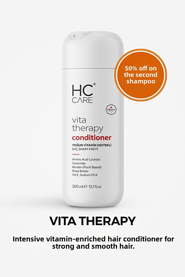 Vita Therapy Vitamin Supported Repairing, Moisturizing and Nourishing Conditioner