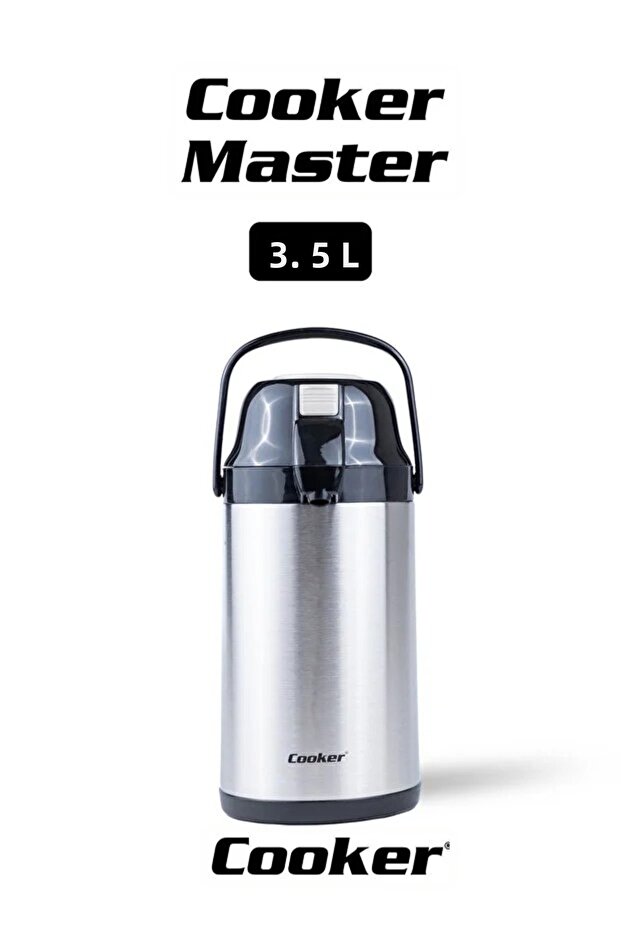 3.5 Liter Stainless Steel Thermos Black