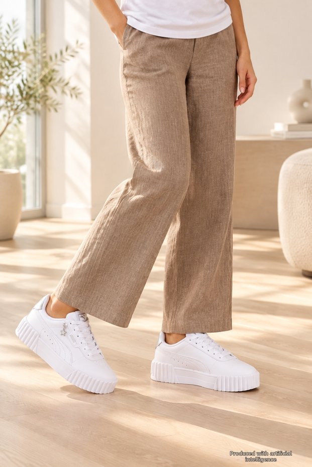 Cr-9384 Women's White Daily Comfortable Sneaker Comfort Anatomical Sports Shoes