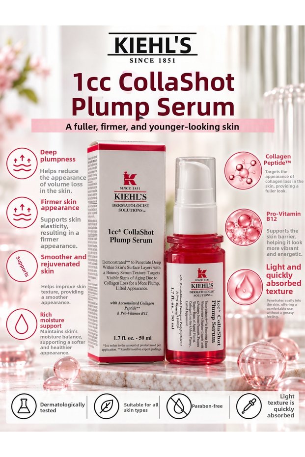 Collashot Plump Serum 50 ml – Plumping Appearance and Intensive Care Facial Serum