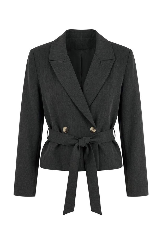 Anthracite Blazer Jacket Twoaw27Bc00078