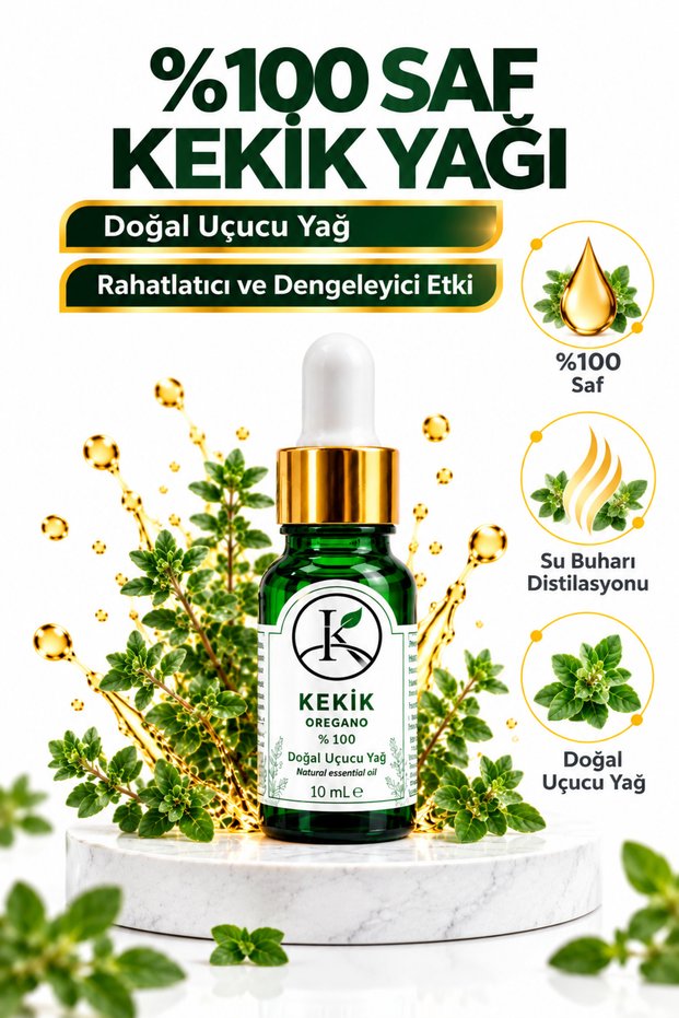 Thyme Essential Oil 10ml 100% Pure and Natural with Glass Dropper (Thyme Essential Oil)