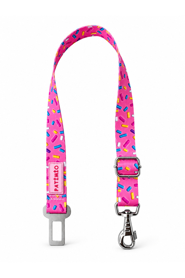Pink Bones Pet Dog Car Safety Harness