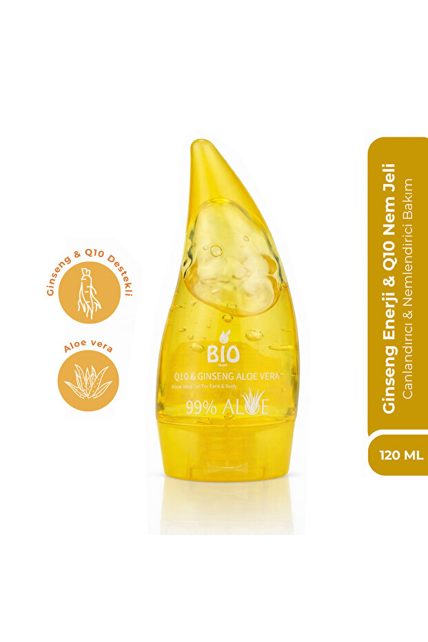 Ginseng Energy & Q10 Moisture Gel – Revitalizing Tired Skin 120 ml