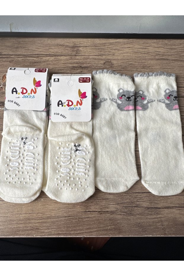 Baby Girl and Boy Organic Anti-Bacterial Anti-Slip Sole Socks