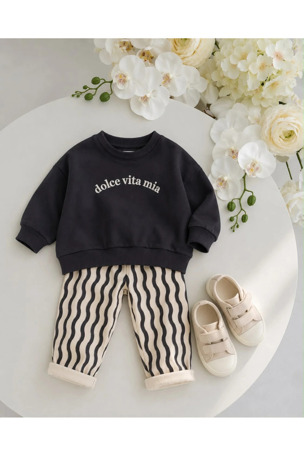 "Vita Mia" Baby Boy Cotton 2-Piece Set