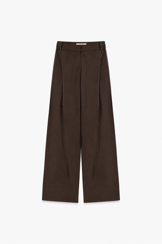Pleated Wide Leg Pants