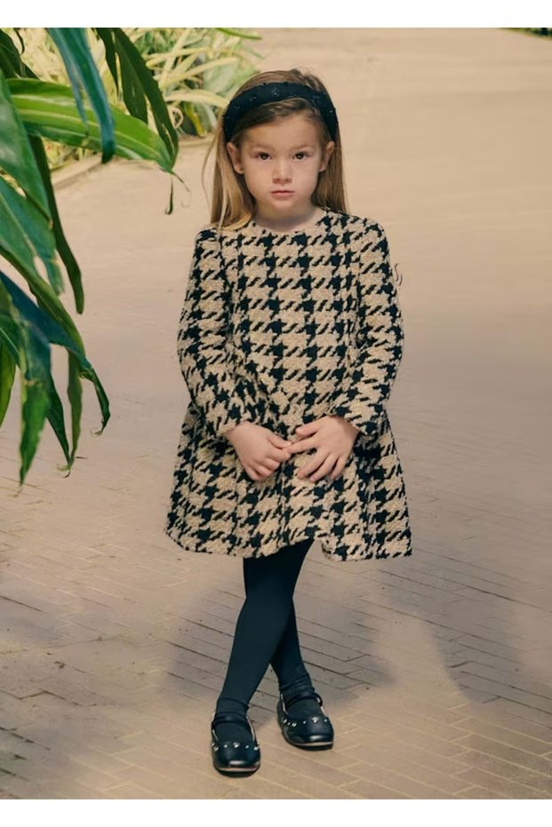 Girl's Winter Dress Black