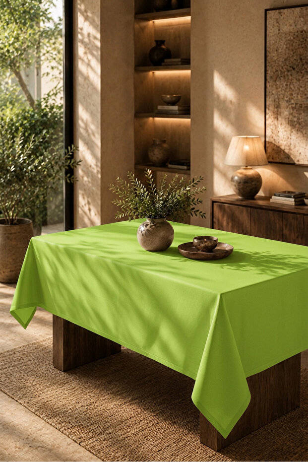 American Service, 130 X 230 Pistachio Green Tablecloth
