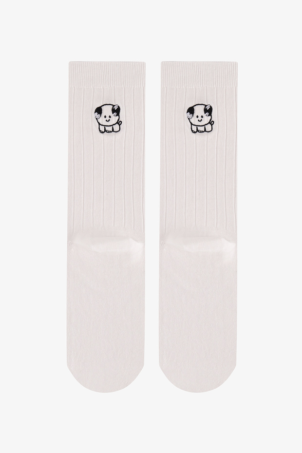 Marsmelov Adorable Puppy 2 Pairs of Socks