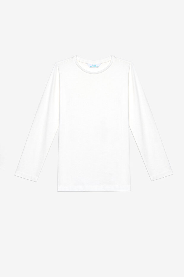 Unisex Crew Neck Organic White T-Shirt