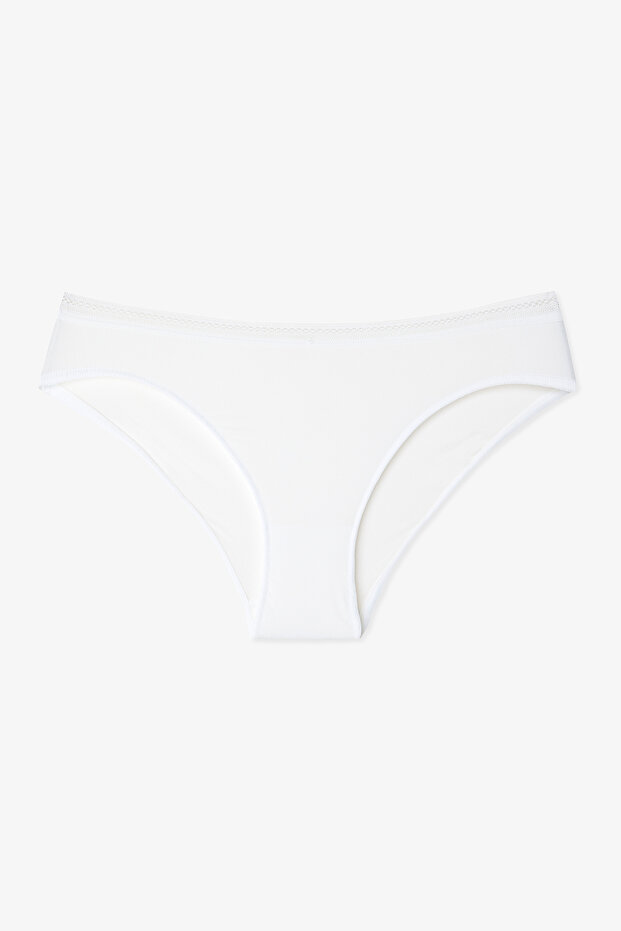 Optik Beyaz Easy Trim Normal Waist Slip Panties