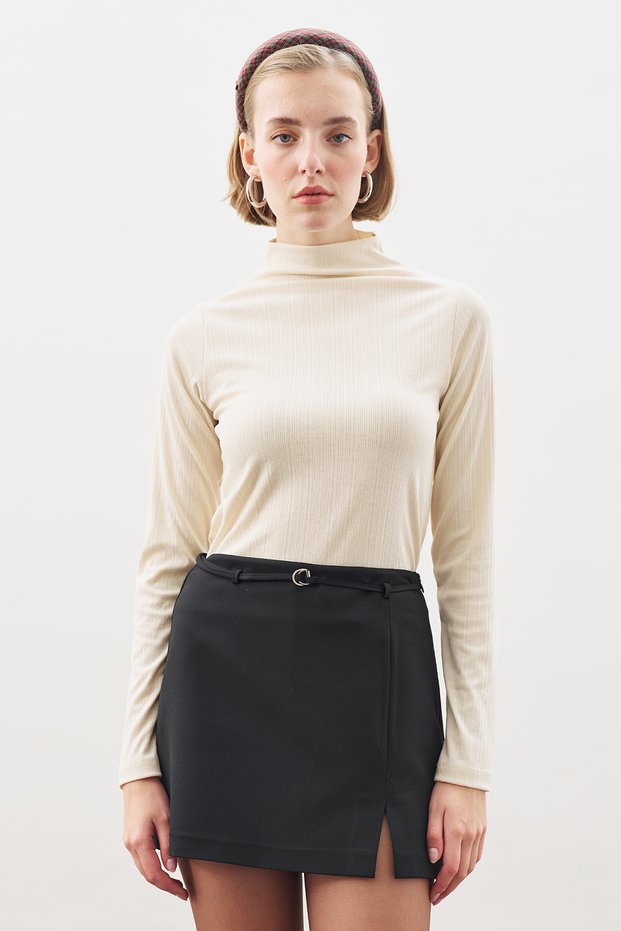 High Neck Body Ecru