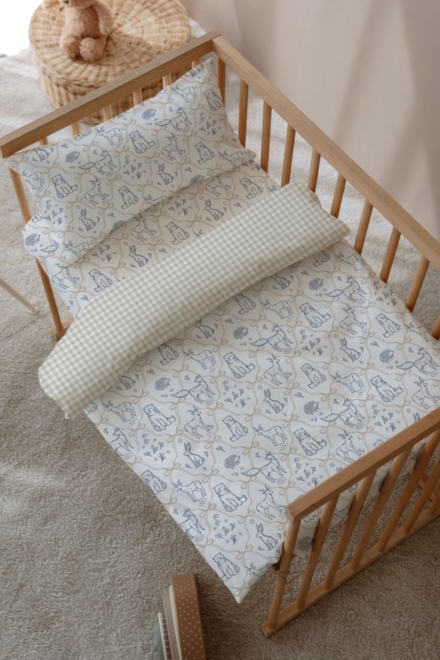 Mother's Side Duvet Cover Set (60X100 cm) | Forest Tales