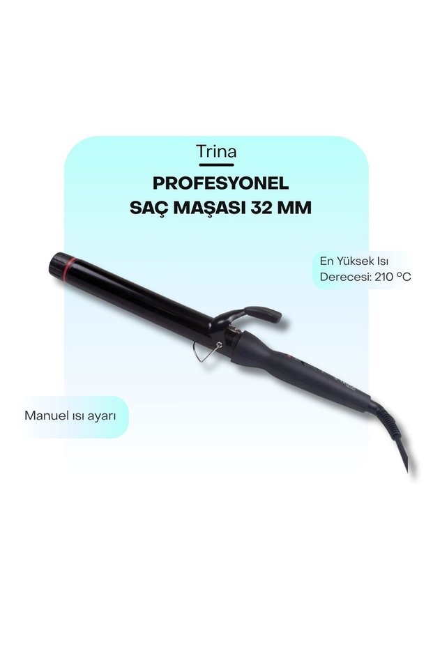 Professional Hair Curling Iron 32 Mm - 48