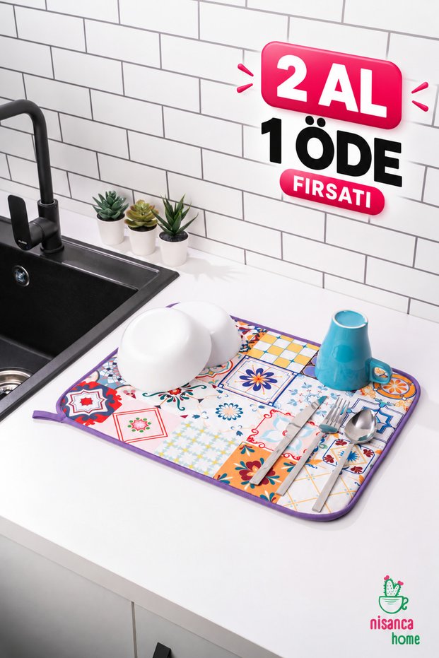 Microfiber Dish Drying Mat Countertop Drying Towel Drying Cloth Super Absorbent Dish Rack