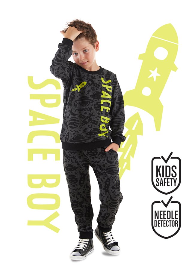 Space Boy's Tracksuit Set