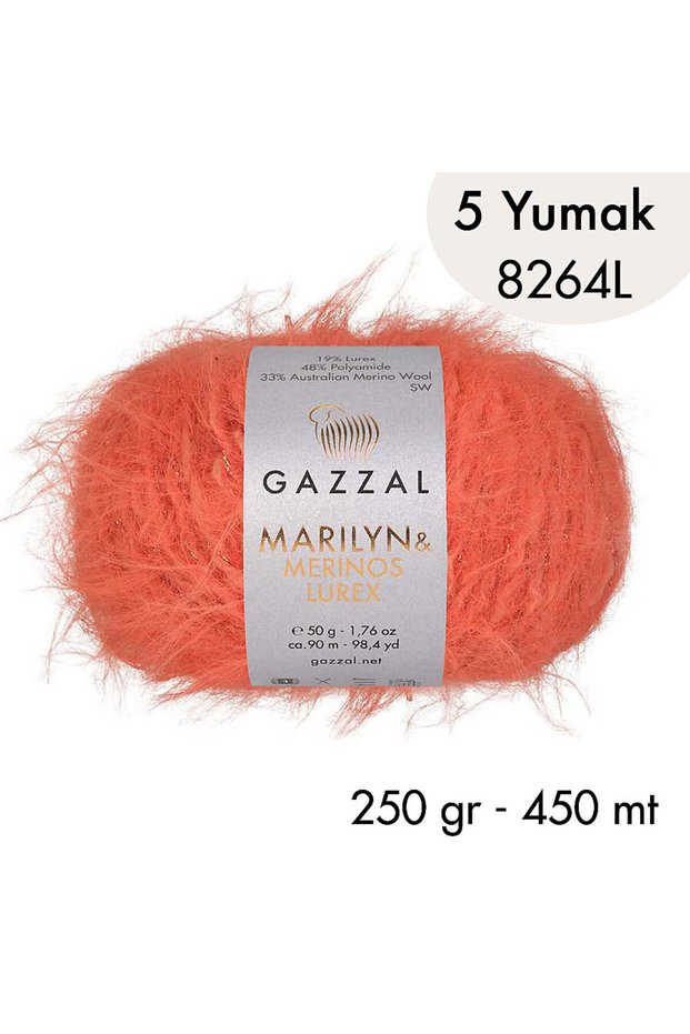 Marilyn & Merinos Lurex 8264 L- 5 Balls 250 Gr