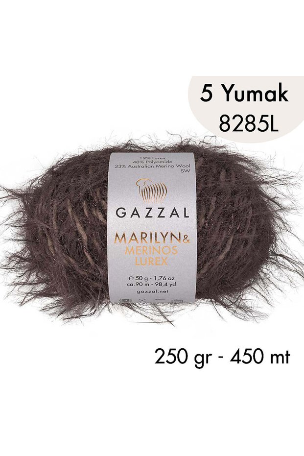 Marilyn & Merinos Lurex 8285 L- 5 Yarns 250 Gr