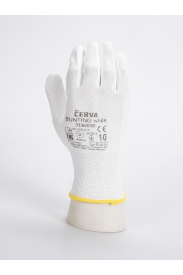 Bunting Work Safety Glove White