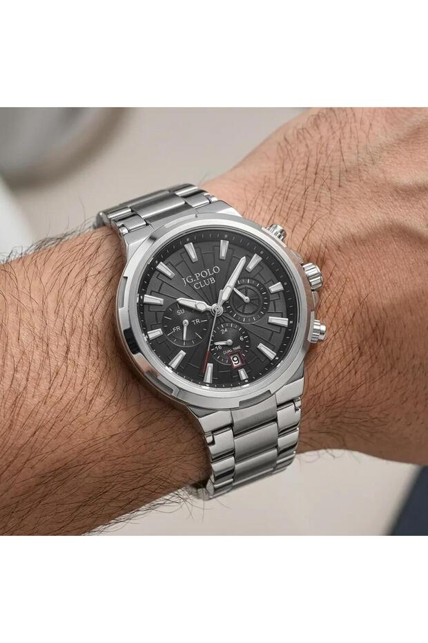 Functions Active Steel Case 2 Years Warranty Jpc.0525 S04502M.1 5.790 Men's Wristwatch