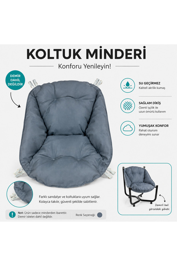 armut bahçe sandalyesi minderi