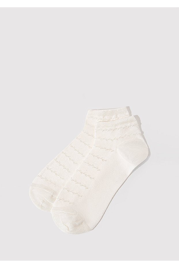 Ecru Booties Socks 1912895 -70053