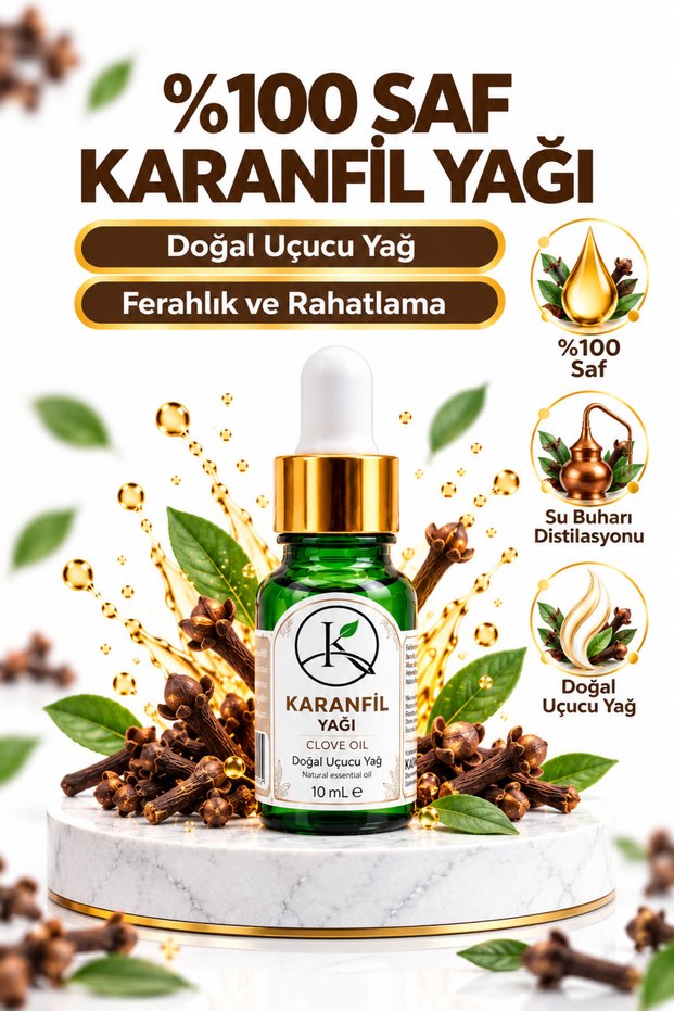 Clove Essential Oil 10ml 100% Pure and Natural with Glass Dropper