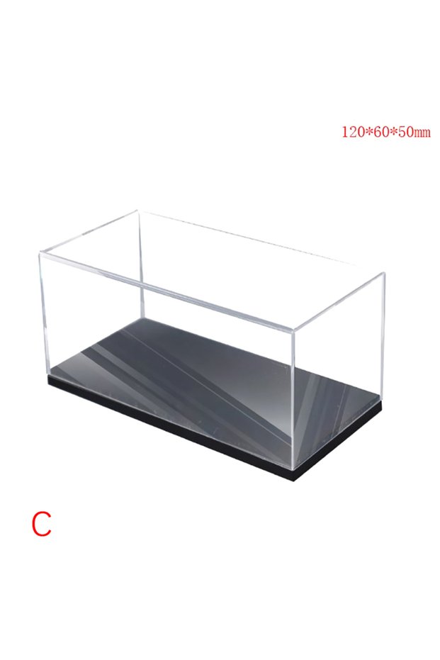 120X60X50mm Three Sizes 1:64 Car Model Display Box Transparent Protective Case Acrylic Dust Hard Cov