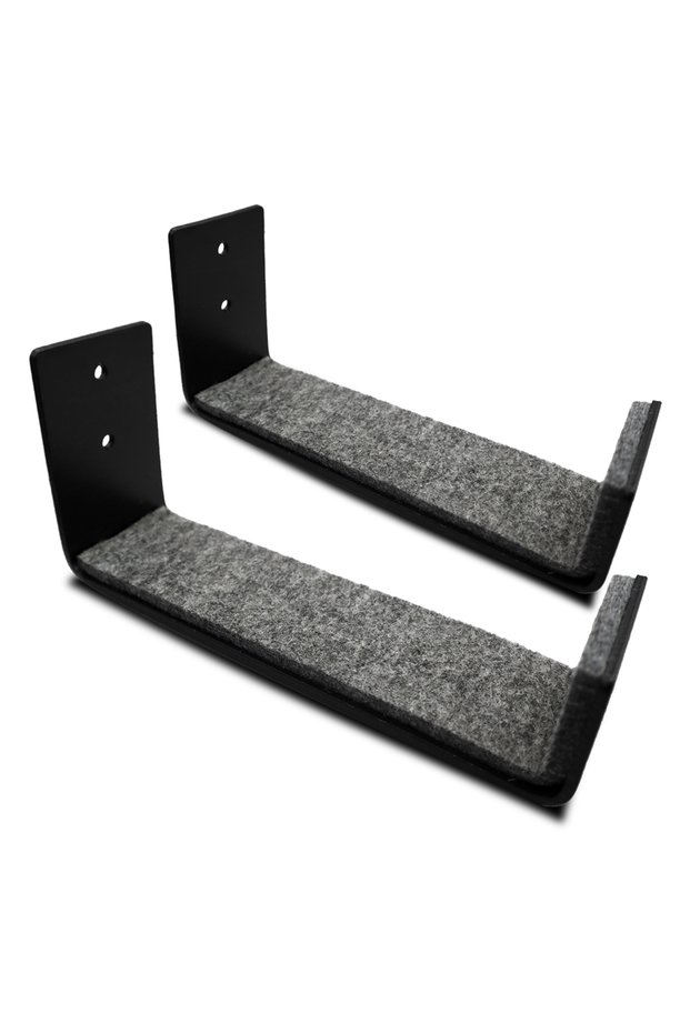 2PCS Aluminum Surfboard Wall Rack Display Stand Mount Storage Rack Indoor for SUP Longboards and Sho