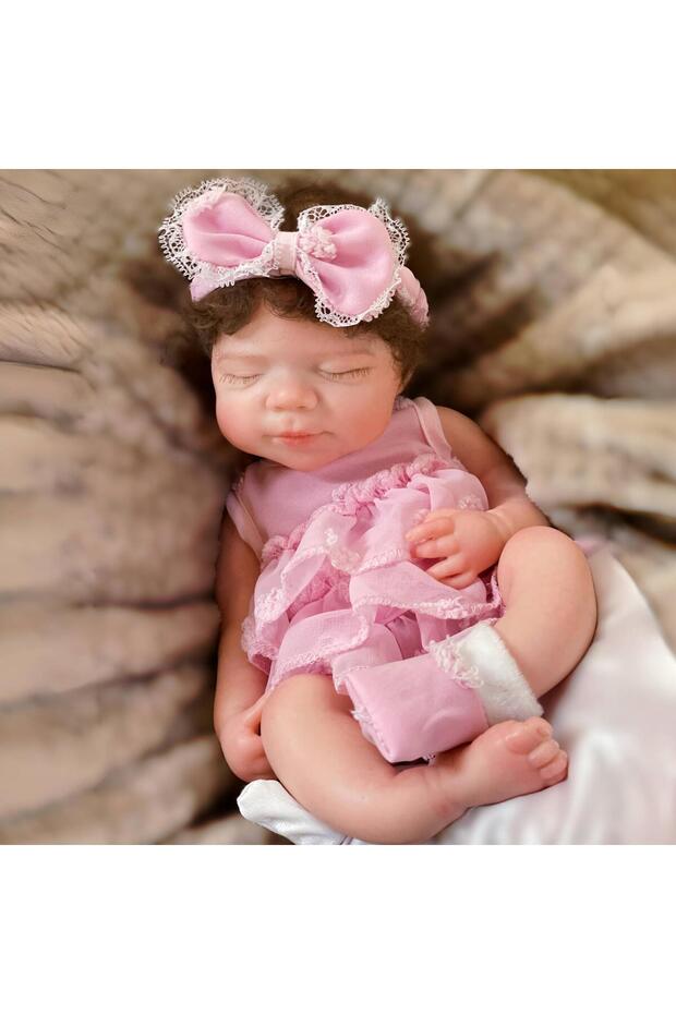 Rooted Hair OtardDolls 13Inch Open Mouth Pascale Reborn Doll Full Body Soft Silicone Toy Painted Dol