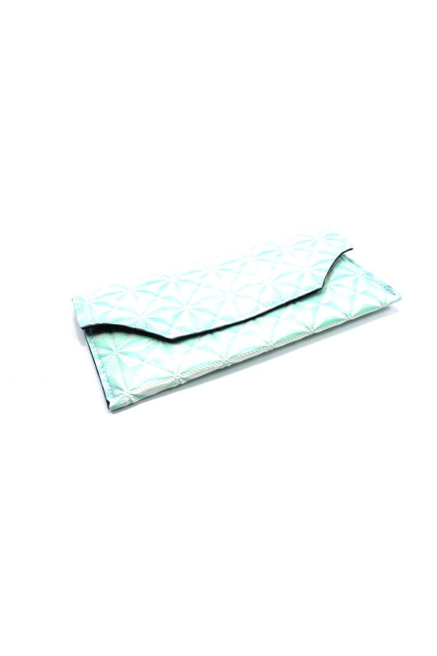 Green Leather Glasses Case