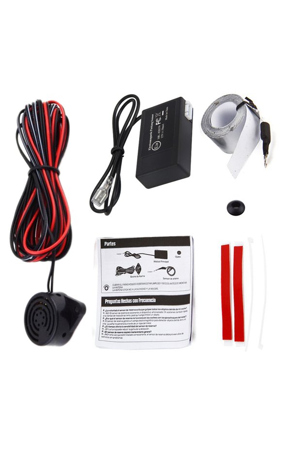 Auto electromagnetic parking sensor no holes need,easy install,parking rada