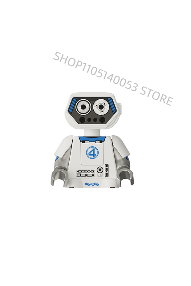 K2307 KDL847 TV Movie Series Puzzle Assembly Building Blocks Doll Toy Superpower Force Boy