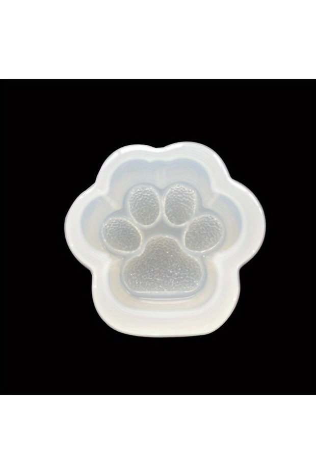 1pc 1pc Paw Print Mold, Clear Epoxy Resin Casting Mold for DIY Crafts, Jewelry Making, Glitter Quic