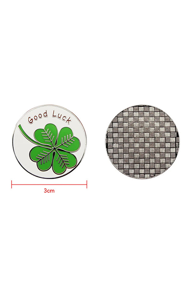 1 Pcs Lucky Clover Golf Ball Marker Alloy Mix Various Styles Men Women Golf Hat Clip Golf Cap Clips