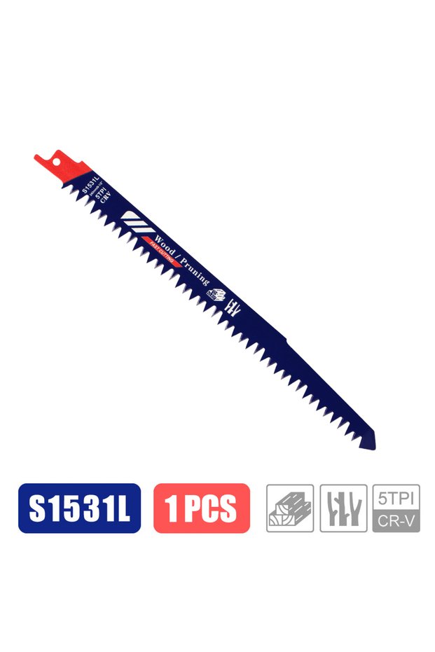 1pc CMCP 1/2/5Pcs 240mm HCS Reciprocating Saw Blades S1531L For Woodworking Saber Saw Blades Power T