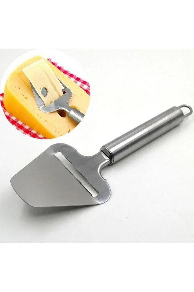 1 New Kitchen Tools Aluminum Alloy Cheese Slicer Adjustable Thickness Butter Cutter With Wire Soft S