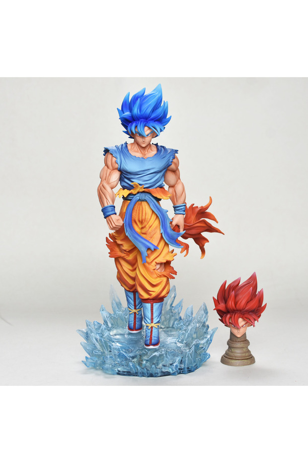 Goku Anime Dragon Ball Z Goku Figure Super Saiyan Action Figure Collectible Statue Model Toy
