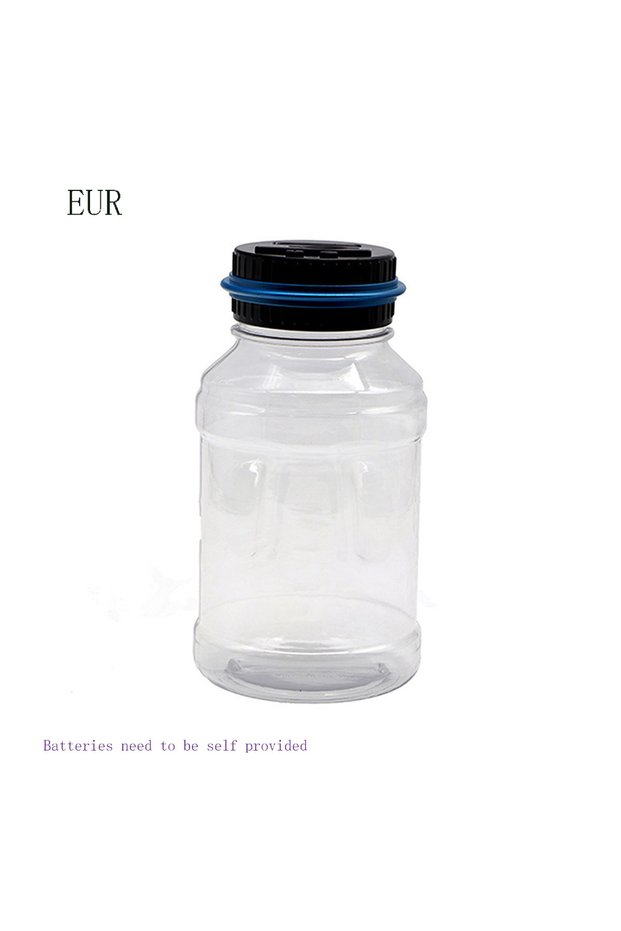 EUR Electronic Piggy Bank Counter Coin Digital LCD Counting Coin Money Saving Box Jar Coins Storage