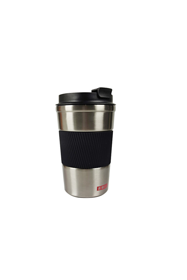 301-400ml Picture Color AIWILL 380ml/510ml Double Stainless Steel Coffee Thermos Mug Leak-proof Non-