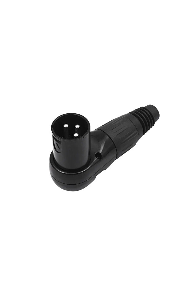 Male 3Pin Male Female Micphone Plug Audio Cable Connector Right Angle 90 Degree Audio Wire Connector