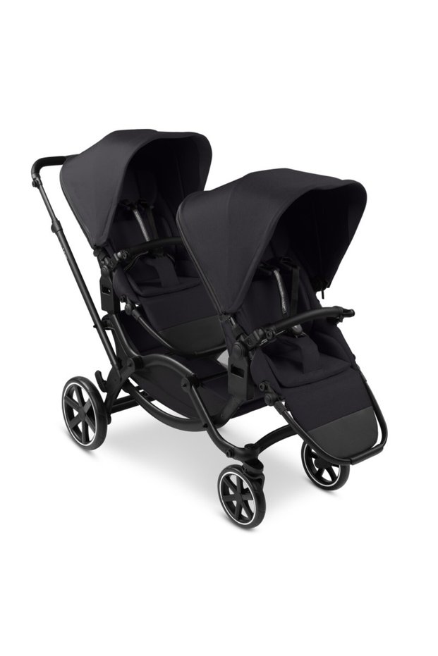 Cărucior dublu Zoom 2 Negru