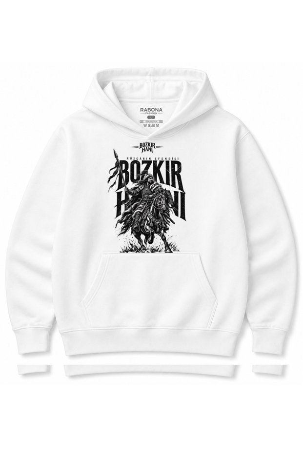 Steppe Khan Lord of the Wind Horse Warrior Design Hoodie