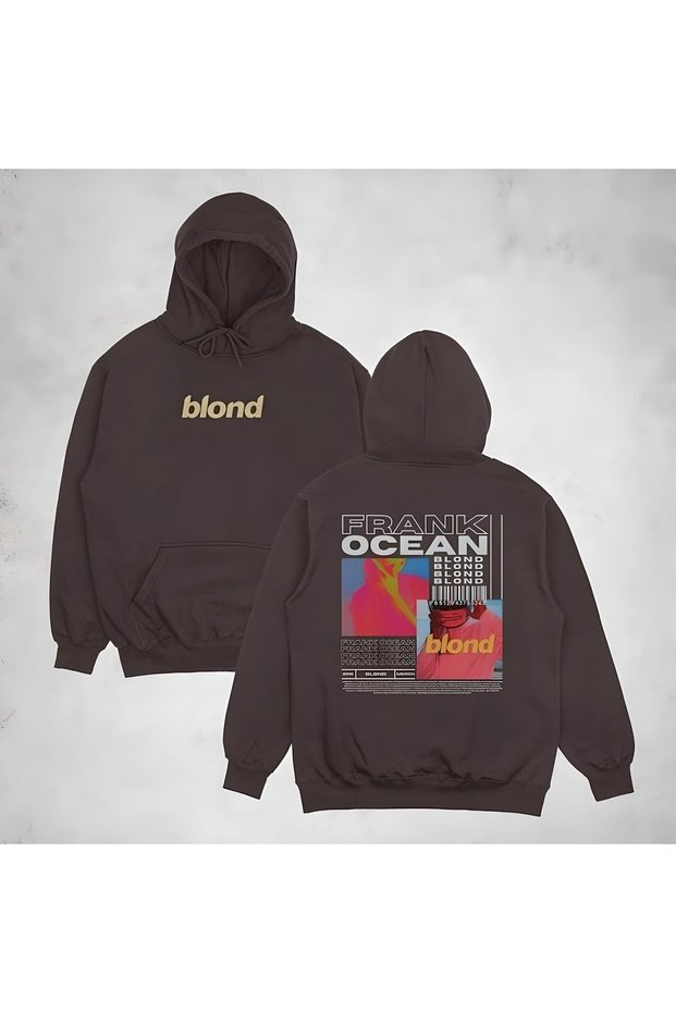 Frank Ocean Printed Cotton 3 Thread Threaded Oversize Sweatshirt