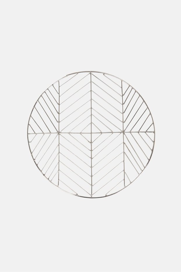 Charger Plate, Silver
